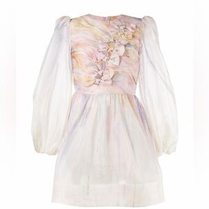 ZIMMERMANN Rhythmic knot mini dress